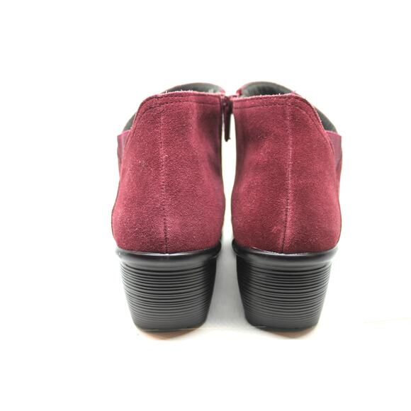 Skechers Burgundy Parallel Ditto Ankle Boots sz 9 US - Picture 4 of 5